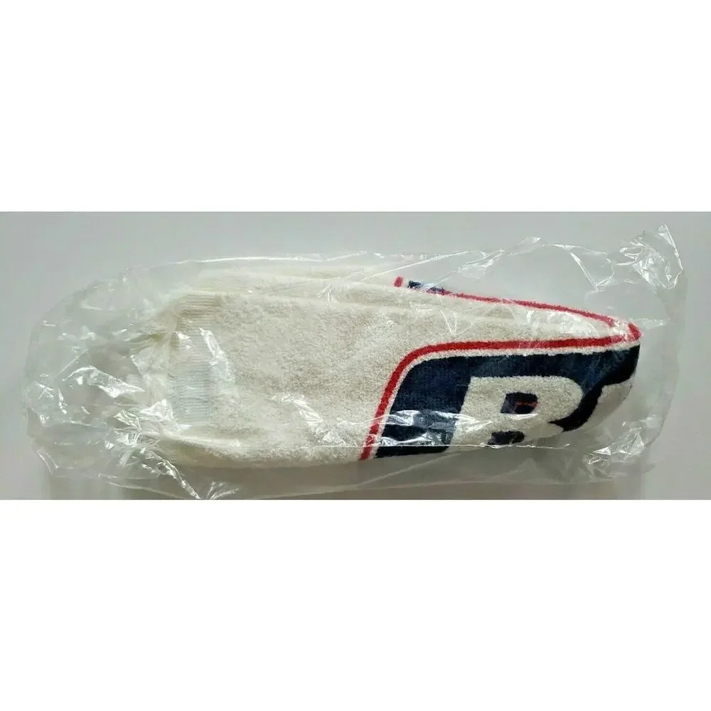 Vintage Bud Light logo Terry Cloth Golf / Bar Towel 19 x 11.5 Budweiser NIP U139